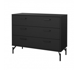 Komoda Danila 301, černý mat