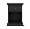 Noční stolek Norby 330, černý mat