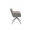 Forgó étkezőszék K523, Szürke/Sötétszürke/Fekete