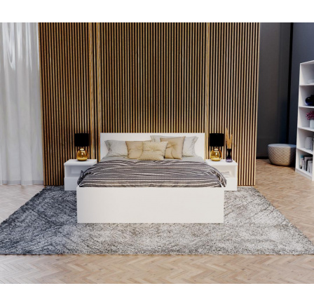 Łóżko PANAMA, kolor: biały