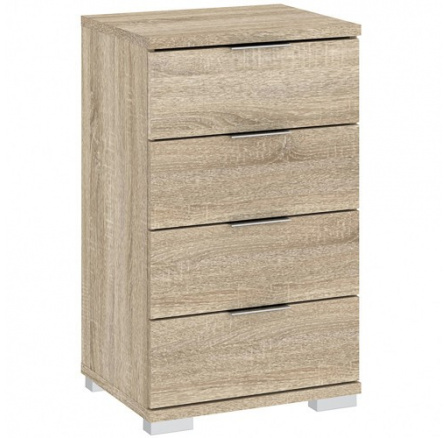 PRAHA 4S komód, Sonoma Tölgy