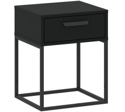 Éjjeliszekrény CADRO 1S 40 NR3, Fekete