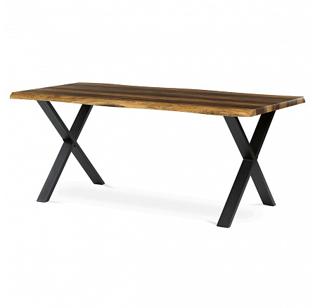 Étkezőasztal 180x90cm, MDF, régi fa, HT-F4318 OLW Étkezőasztal 180x90cm, MDF, régi fa, HT-F4318 OLW