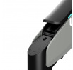 49 hüvelykes monitor tartó, szürke-fekete LED RGB X-ARM