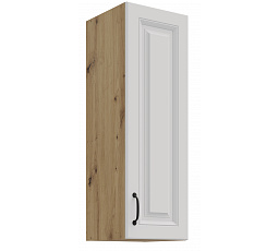 Horní skříňka STELLO - 30 G-90 1F, Dub Artisan/Bílý mat