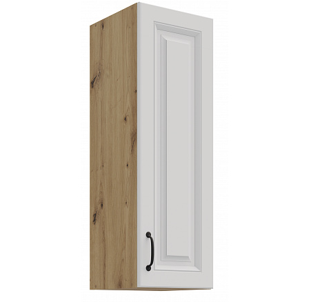 Horní skříňka STELLO - 30 G-90 1F, Dub Artisan/Bílý mat