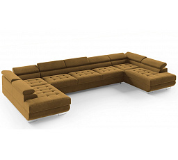 BENJAMIN U 158 XL ülőgarnitúra, Monolith 48