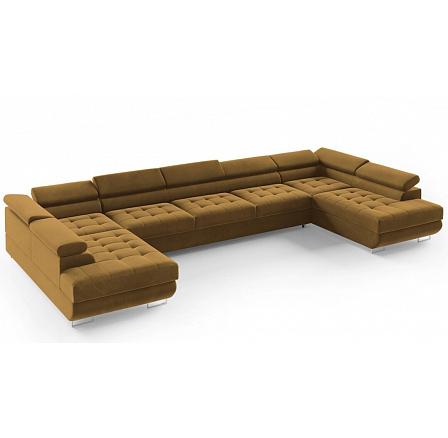 BENJAMIN U 158 XL ülőgarnitúra, Monolith 48