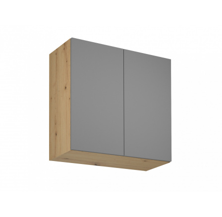 Konyhai felső szekrény Langen G80, bézs/tölgy artisan