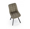 Étkezőszék K549 VARDO, Olíva 74/Fekete