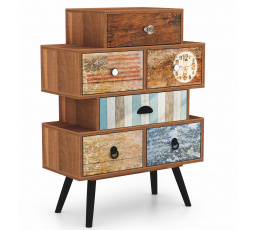 MEZO KM2 komód, többszínű