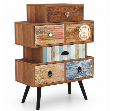 MEZO KM2 komód, többszínű