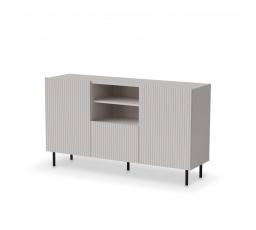 PAXOS KM-1 komód, kasmír/fekete