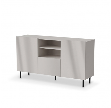 PAXOS KM-1 komód, kasmír/fekete