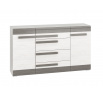 BLANCO 06 sosna śnieżna/MDF new grey - komoda