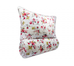 Flanelové povlečení 140x200, 70x90 Rosario red