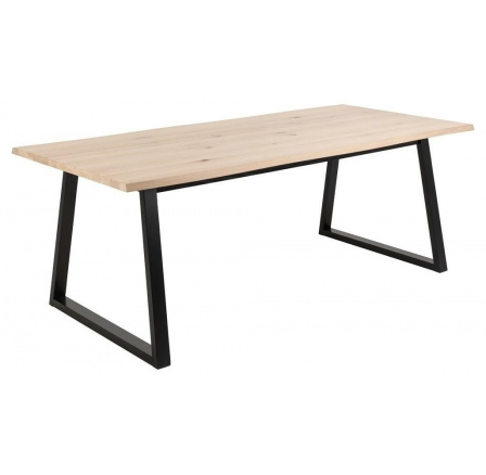 Malika asztal fehérített tölgy téglalap alakú