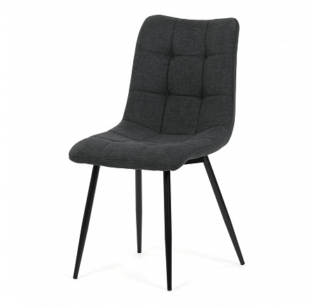 Jídelní židle, šedá, látka, DCL-193 GREY2