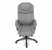 Kancelářské křeslo, houpací mechanismus, šedá látka, KA-C715 GREY2