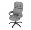 Kancelářské křeslo, houpací mechanismus, šedá látka, KA-C715 GREY2