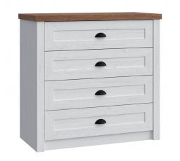 PROVENCE KOMÓD K4, Andersen Fenyő + Lefkas Tölgy