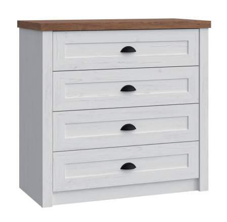 PROVENCE KOMÓD K4, Andersen Fenyő + Lefkas Tölgy