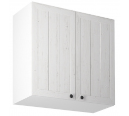 Konyhai felső szekrény PROWANSJA G80, Fehér/Andersen fenyő