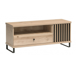 TV állvány CALI C-7, Artisan/Fekete matt