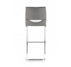 H87 bárszék, fehér/szürke