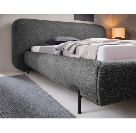 Bed Pointt + metal frame/ gas lift / bedding box 140x200 Breona 04 1
