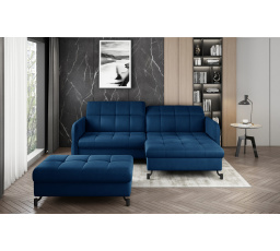 Narożnik Lorelle + Pouf Monolith 77 110x200 Right 1