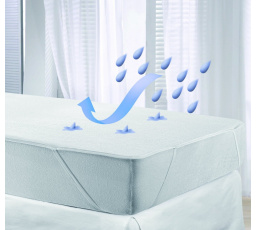 MOLTON chránič matrace nepropustný a prodyšný 160x200