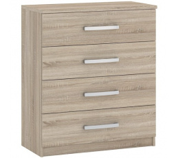 MORTY 4S komód, Sonoma Tölgy