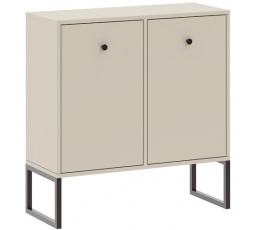 LINEA 2D komód, Kasmír/Fekete