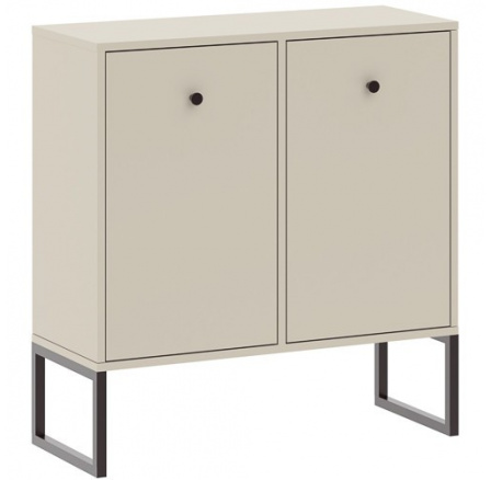 LINEA 2D komód, Kasmír/Fekete