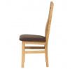Jídelní židle, přírodní, masiv, C-2100 BR2