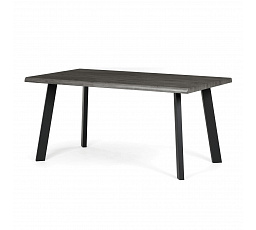 Étkezőasztal 160x90cm, MDF, szürke tölgy, HT-F4516 GREY