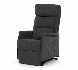 Dönthető fotel, elektromos kábeles vezérlés, szürke, szövet, TV-L8960 GREY2
