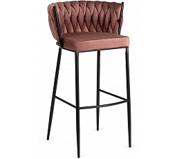 Hoker FLORES Różowy Welurowy