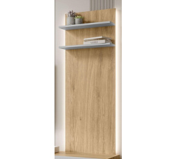 FIORE 50 panel polccal, tajga tölgy / szürke