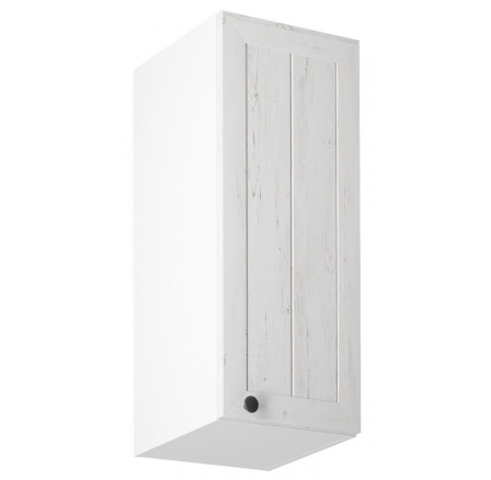 PROWANSJA G30 konyhai felső szekrény - Jobbos, Fehér/Andersen fenyő