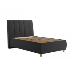 Postel Alison 120x200, tmavě šedá