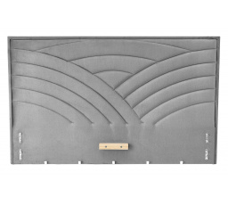 MODULO W3 160 ágy - Fejvég, Szürke Monolith 85