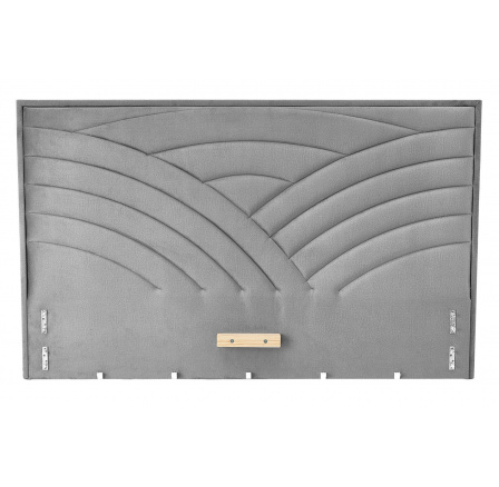 MODULO W3 160 ágy - Fejvég, Szürke Monolith 85