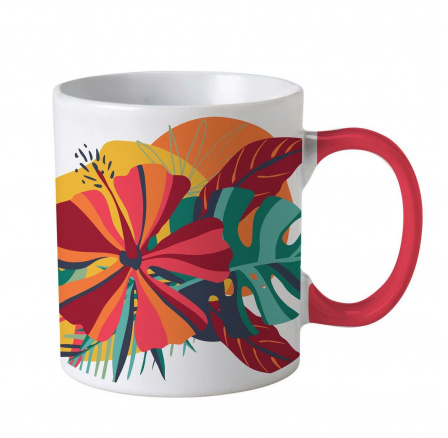 Exotic Paradise bögre 300 ml piros