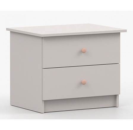 OLAF II éjjeliszekrény, Kaschmir / Rózsaszín