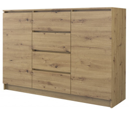 Komoda TOPA 2D4S 120, DUB ARTISAN