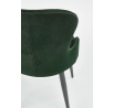 Étkezőszék K366, zöld bársony