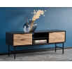 MURANO RTV-1 RTV TV-szekrény, artisan tölgy/fekete