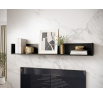 Raftt Shelf Czarny 150x20 Not applicable